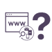 website question mark icon